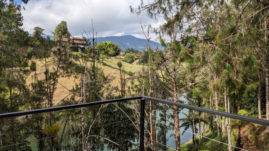 our glamping location for the night in guatape