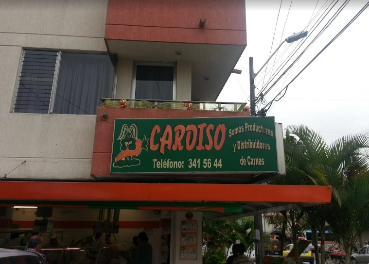 Cardiso butcher shop in Belen Medellin where Griselda Blanco was killed.