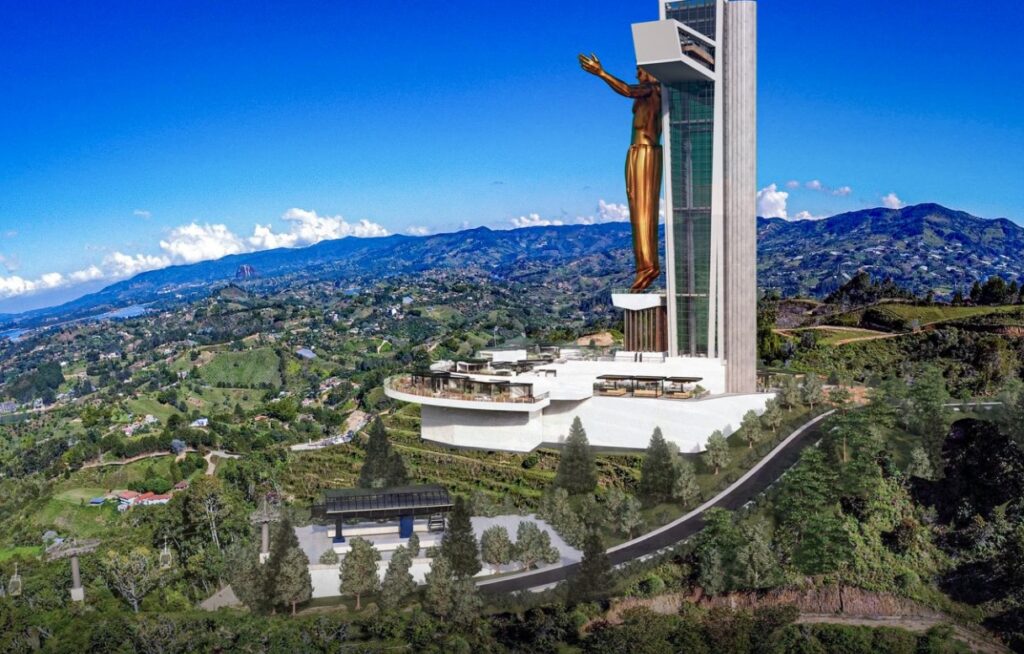 viewpoint of christ redeemer statue plans in Penol
